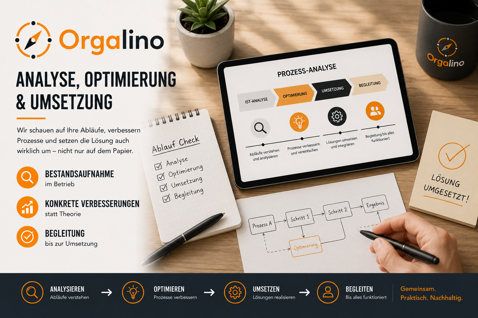 Analyse, Optimierung & Umsetzung